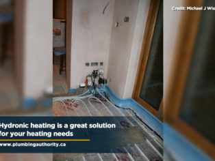 Hydronic heating is a great solution for your heating needs