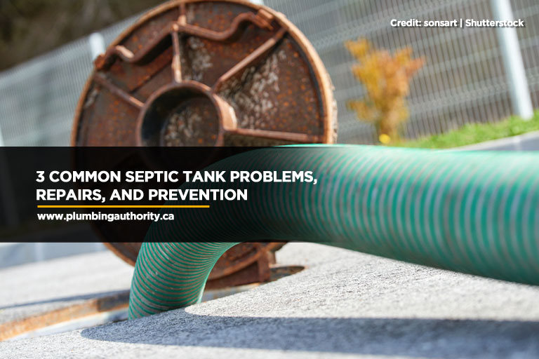 3 Common Septic Tank Problems, Repairs, and Prevention