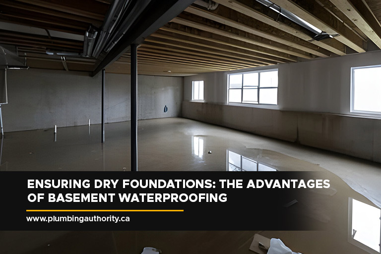 Ensuring Dry Foundations The Advantages of Basement Waterproofing